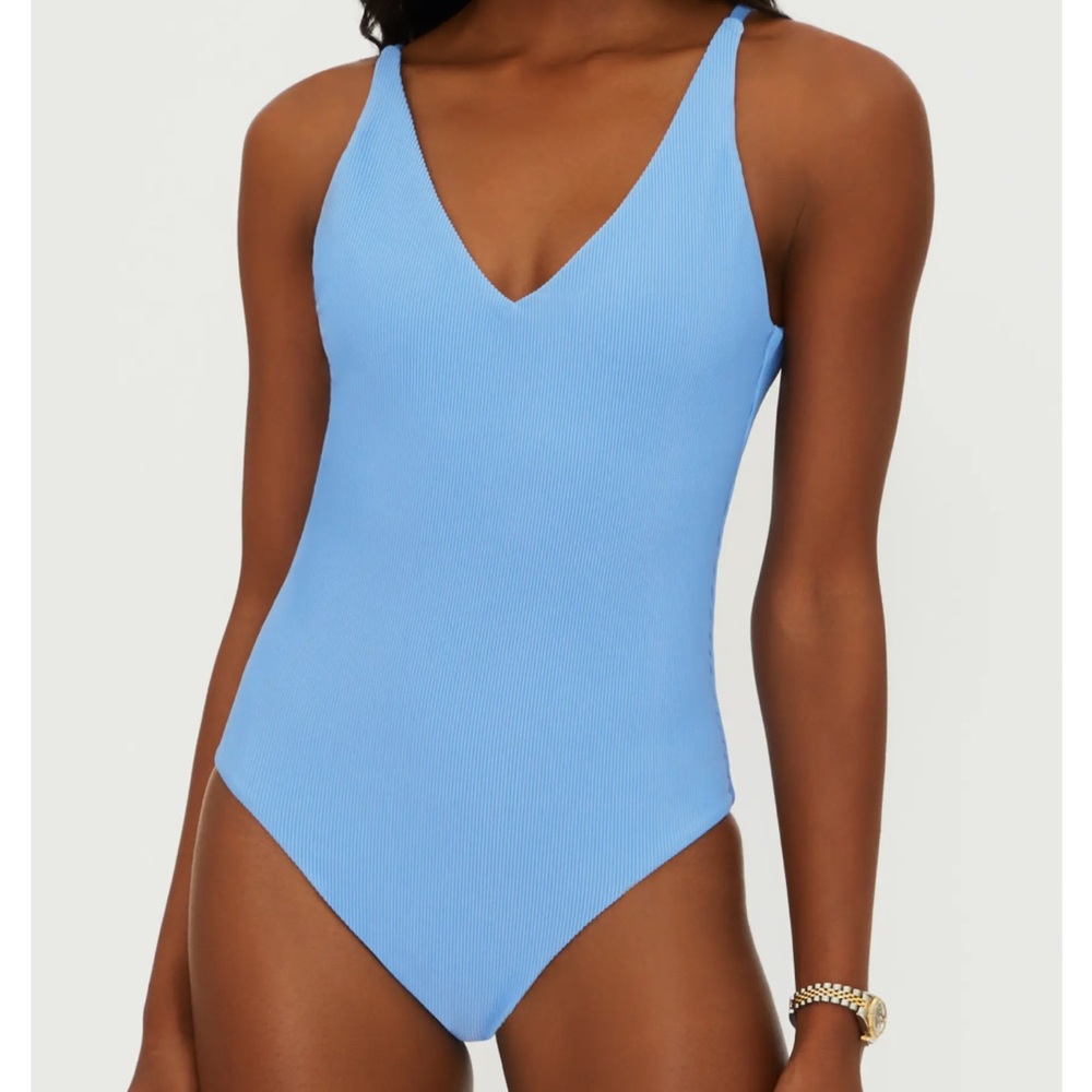 Beach Riot NEW Reese Rib One-Piece Swimsuit